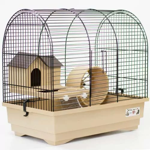 COBBYS PET RODDY NATUR OVAL klietka pre škrečky 40x25,5x39cm