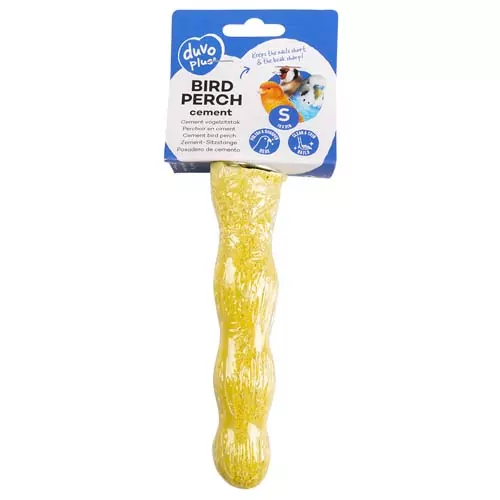 DUVO+ Cementové brúsne bidlo do klietky S - 16x3x3cm