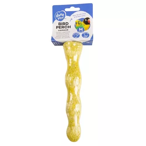 DUVO+ Cementové brúsne bidlo do klietky M - 20,5x3,5x3,5cm