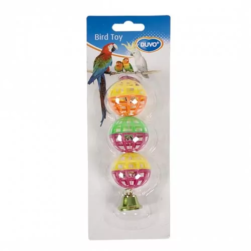 DUVO+ Hračka pre vtáky so zvončekom 15cm