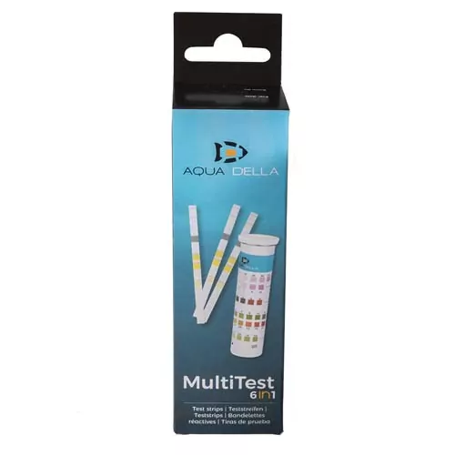 EBI AQUA DELLA MultiTest 6v1 na meranie hodnôt vody v akváriu 50ks