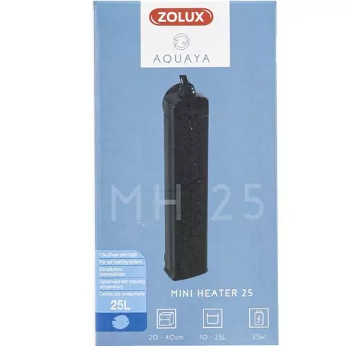ZOLUX Mini ohrievač 25W do 25l čierny