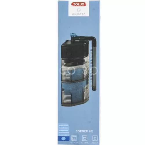 ZOLUX AQUAYA CORNER 80 rohový vnútorný filter do akvária do 80l