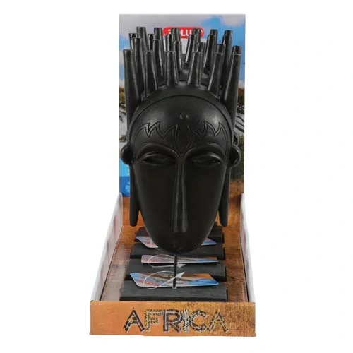 ZOLUX Dekorácia do akvárií africká maska muž L 94x63x257mm