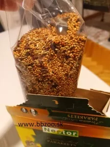 NESTOR PREMIUM Prémiové krmivo pre andulky 1400ml/940g +Tyčinka Gratis
