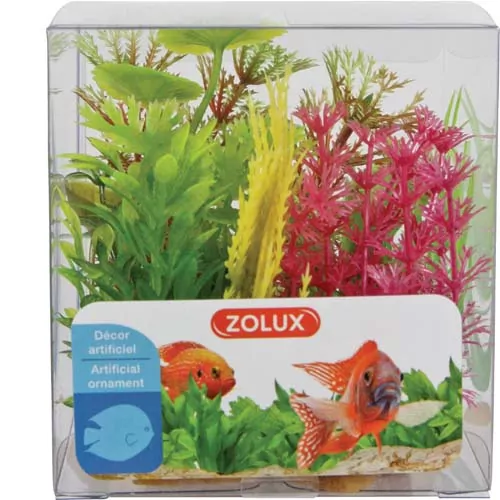 ZOLUX Set umelých rastlín BOX 6ks - typ 4
