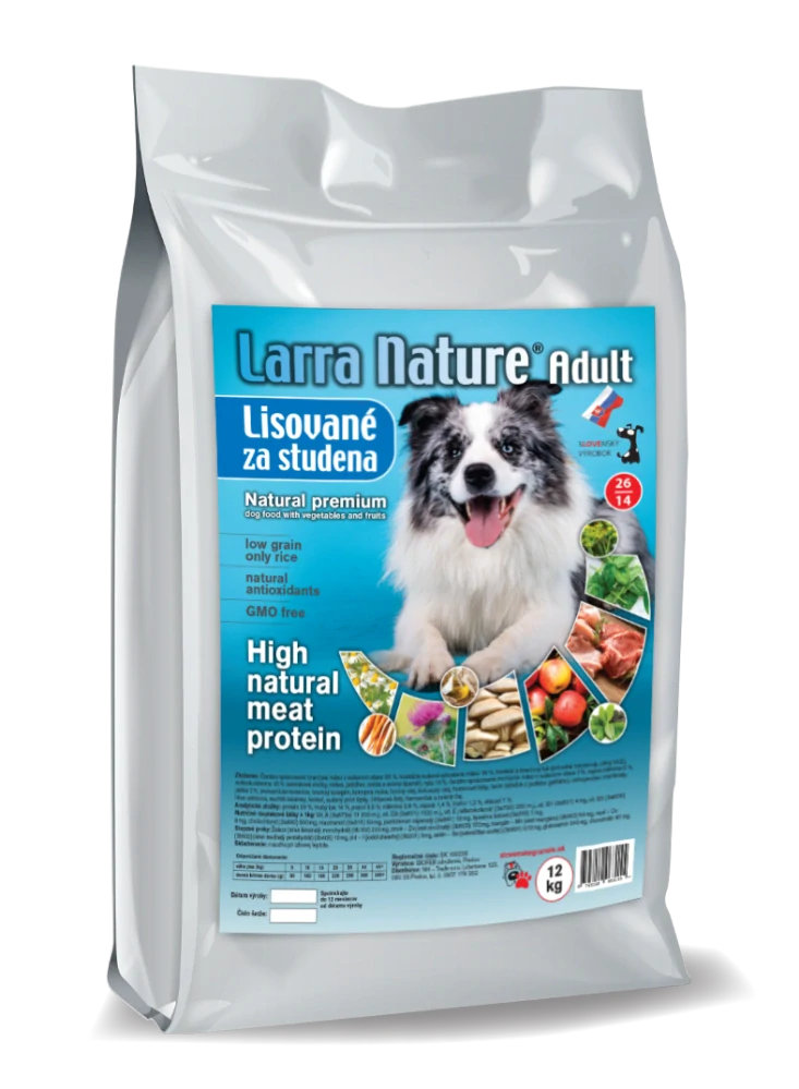 Larra Nature Adult lisované za studena 26/14 2x12kg