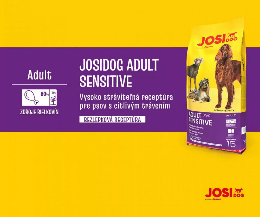 JosiDog Adult Sensitive 15 kg