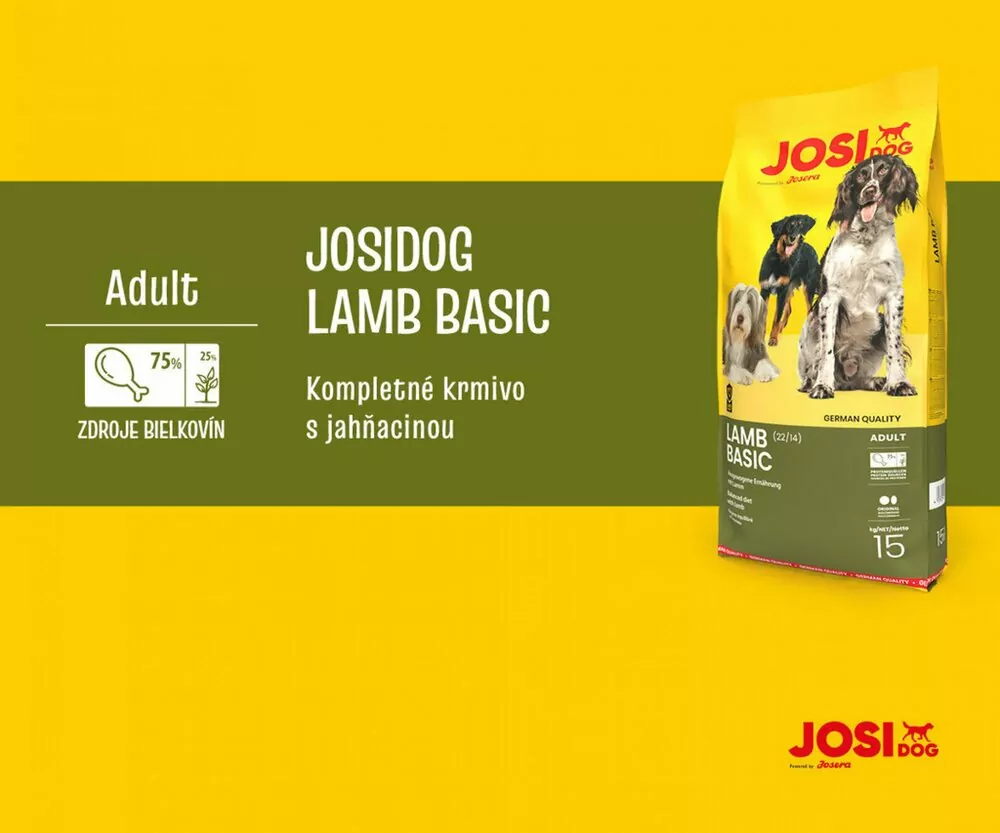 JosiDog Lamb Basic 15 kg