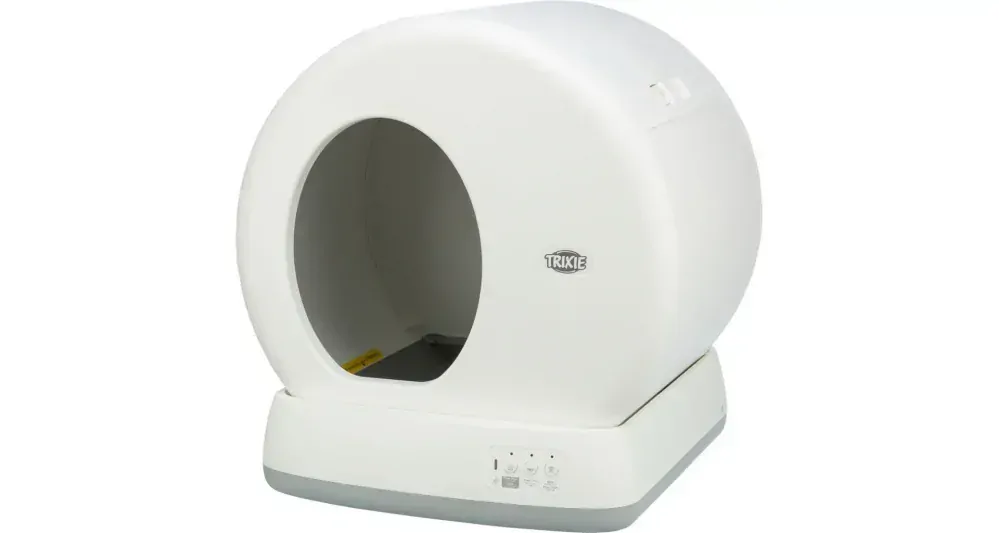 Samočistiaca SMART toaleta pre mačky, 53 x 55,5 x 52 cm, biela