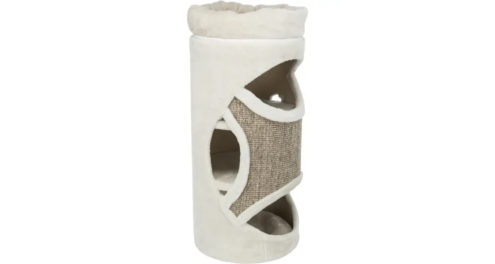 Škrabací valec pre mačky TOWER GRACIA béžový 38 cm/85 cm