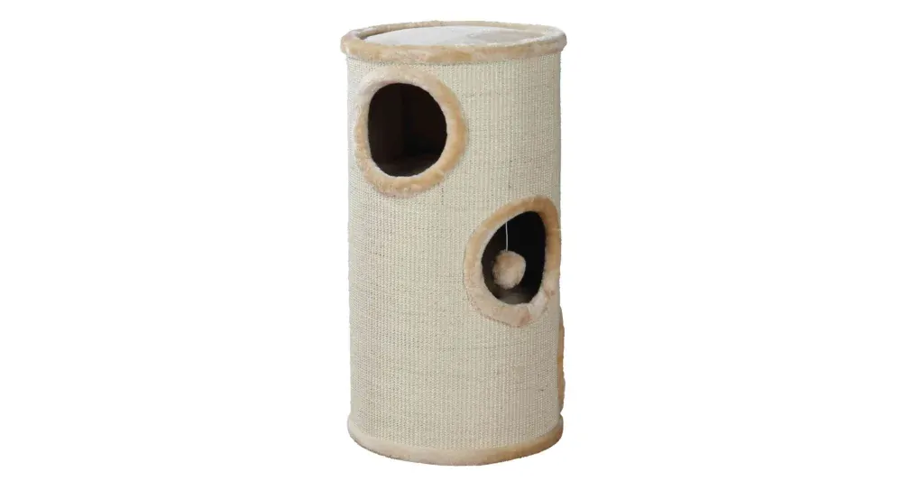 Obytný sisalový valec pre mačky 36cm/70cm - béžový
