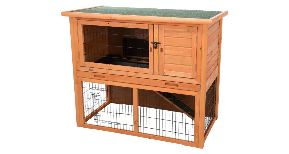 NATURA králikáreň s výbehom 116 x 97 x 63 cm, hnedá