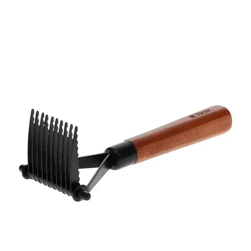 EBI NOIR JAPANDI Furminator hrebeň typu hrable s 10 čepeľami na odstránenie podsady 20x8x6cm