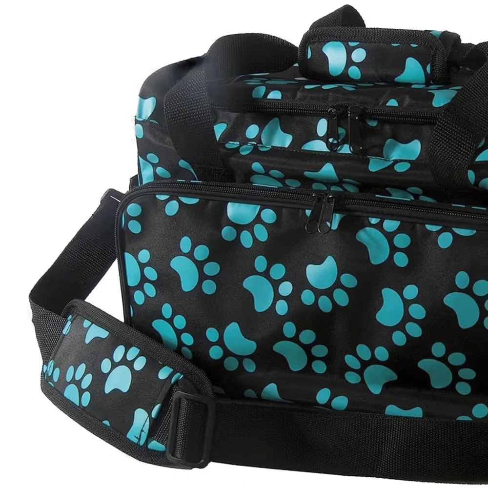 Wahl Professional Tote Bag Paw Print - Priestranná taška na príslušenstvo pre starostlivosť o zvieratá s viacerými vreckami