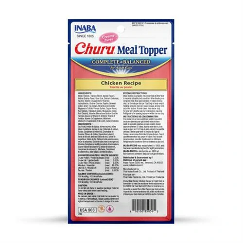 Inaba Churu Meal Topper cat Kura 4 tuby = 56g