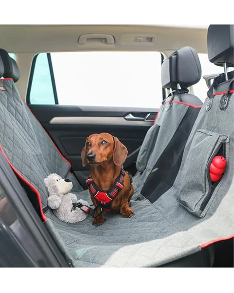Autopoťah / autosedačka pre psa KONG 2-In-1 Bench Seat Cover & Hammock