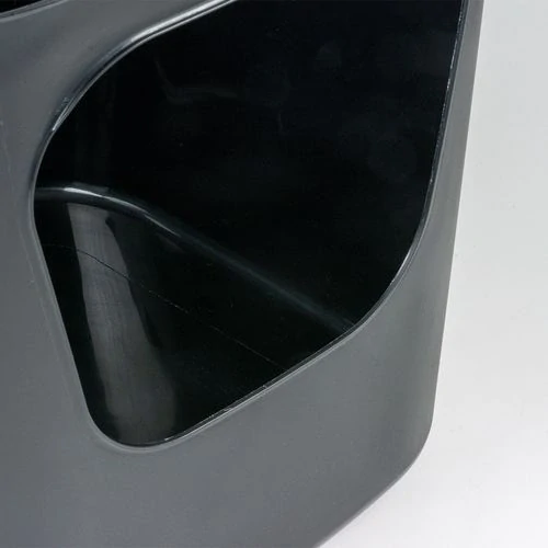 EBI D&D I LOVE HAPPY CATS DEAN Otvorená mačacia toaleta 54,4x43,9x40,5cm čierna