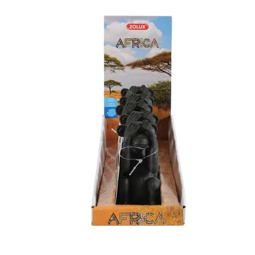 ZOLUX Dekorácia do akvárií AFRICA Opica: Nevidím 5,2x5,8x10,3cm