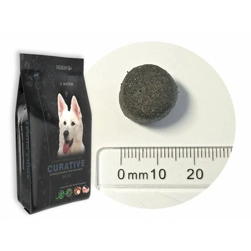 DELIKAN SUPRA Curative 3kg superprémiové krmivo pre dospelé psy s prídavkom prírodného uhlia