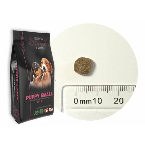 DELIKAN SUPRA Puppy Small 3kg superprémiové krmivo s obsahom čerstvého mäsa pre šteňatá malých a stredných plemien