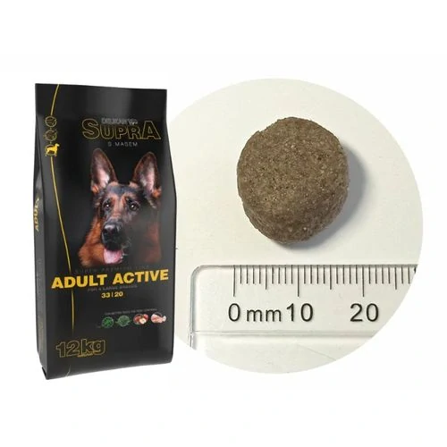 DELIKAN SUPRA Adult Active 12kg superprémiové krmivo s obsahom čerstvého mäsa pre aktívne dospelé psy veľkých plemien