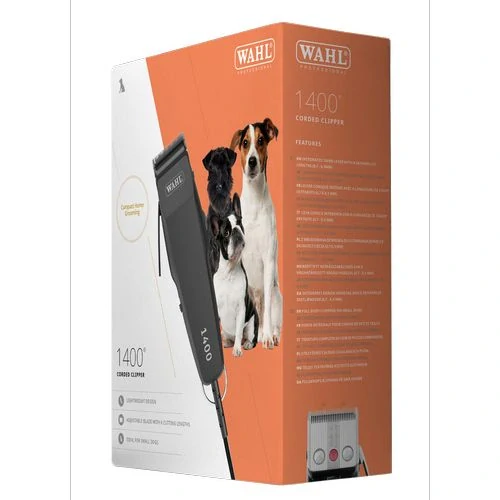 WAHL 1400 strojček na strihanie psov s nastaviteľnou čepeľou