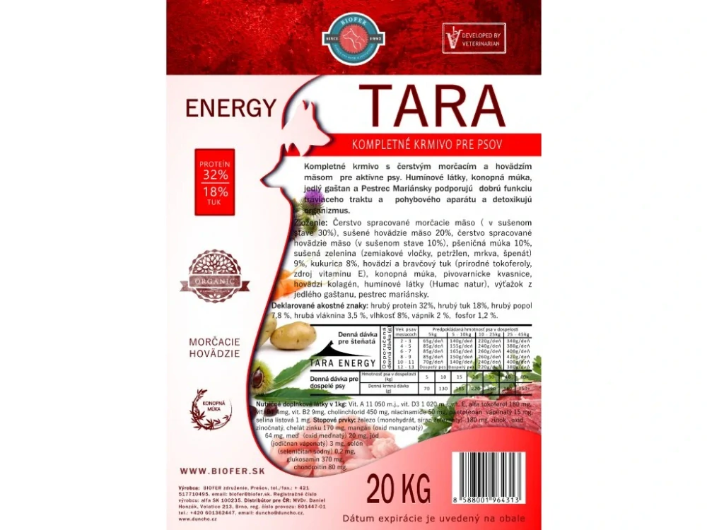 Biofer Tara Energy 20 kg