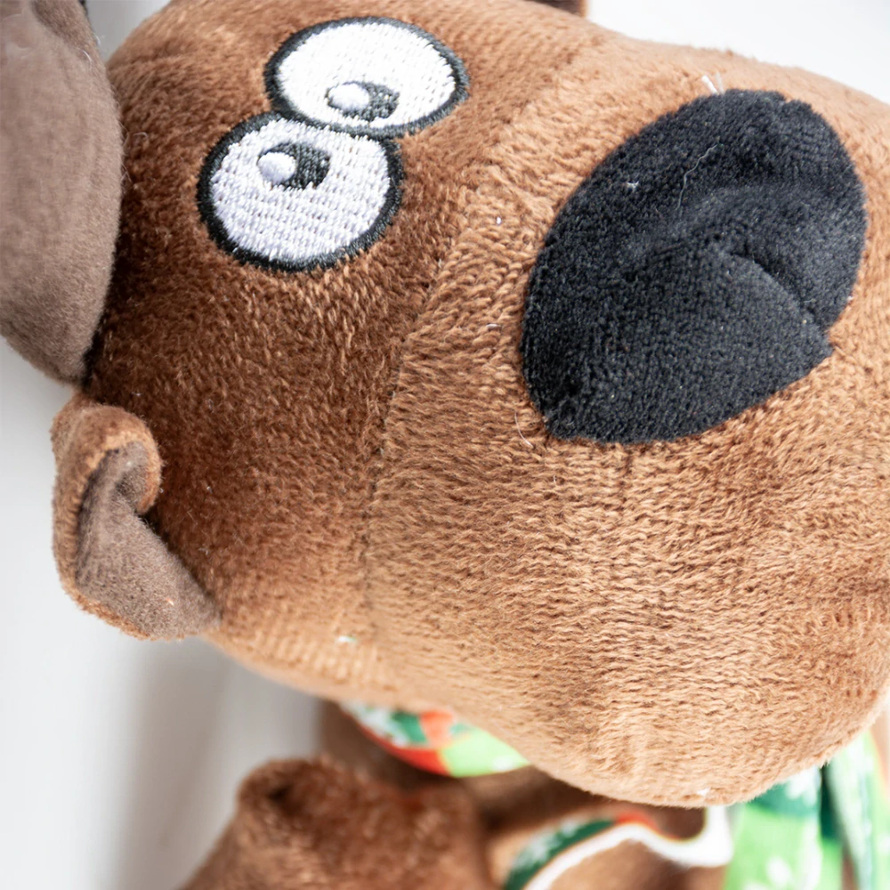 Hračka DUVO+ Vianočný plyšový sob, pískajúci 14x26x14cm