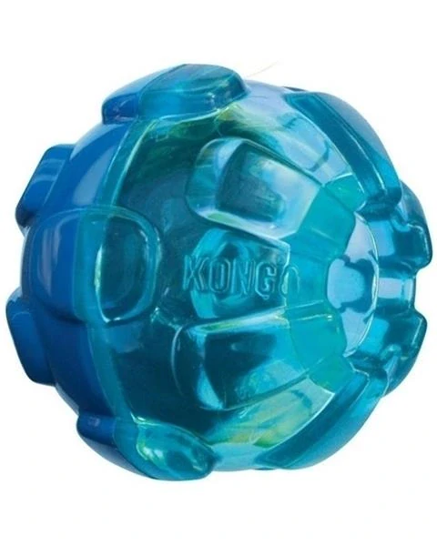 Hračka Kong Dog Rewards Míč plniaci, modrá, guma termoplastická, L - priemer 10,5 cm