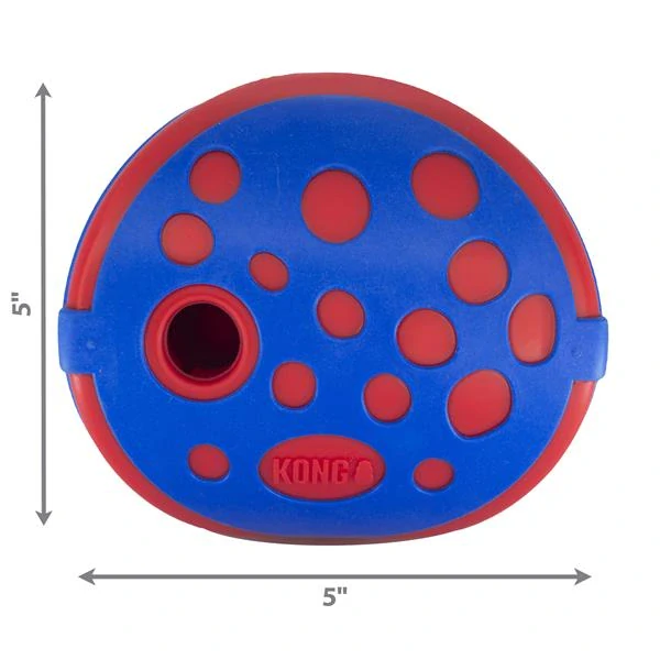 Hračka Kong Dog Rewards WALLY plniaca, červená/modrá, guma termoplastická, M/L