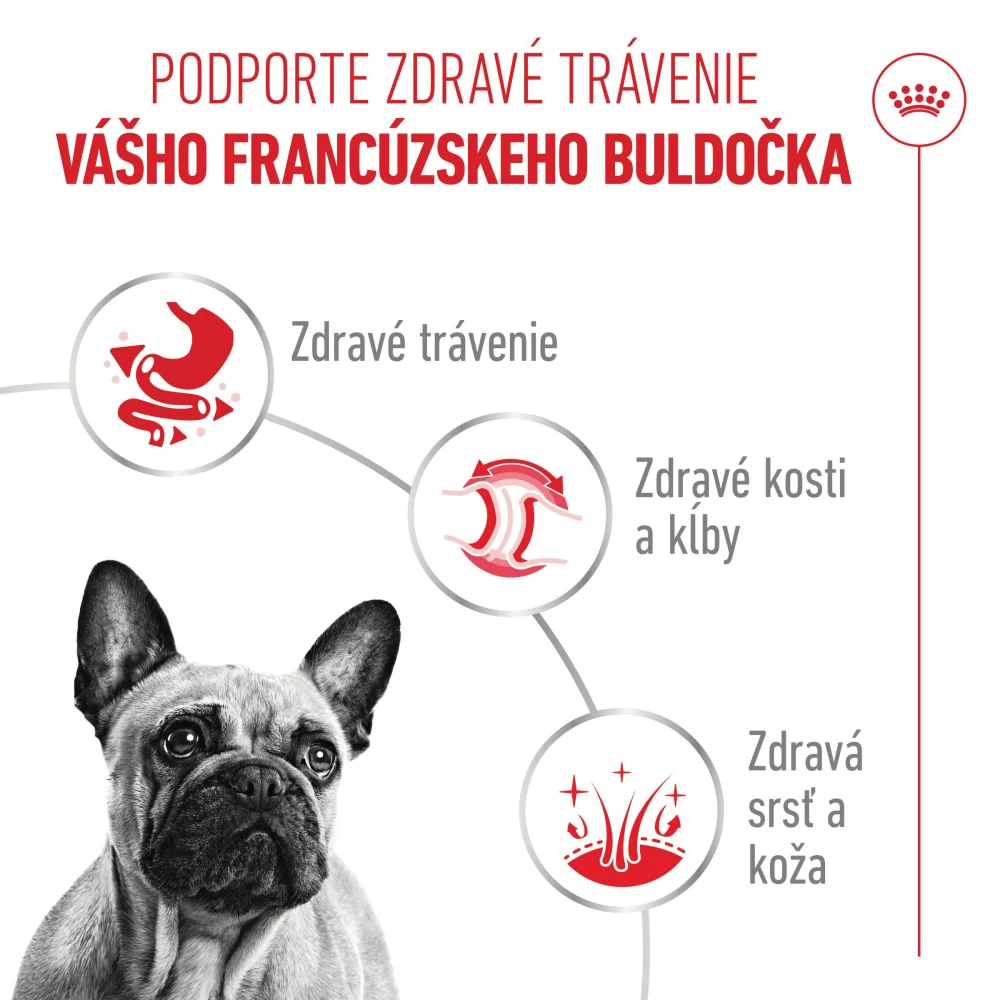 ROYAL CANIN FRENCH BULLDOG WET kapsičky pre dospelé francúzske buldočky 12x85g