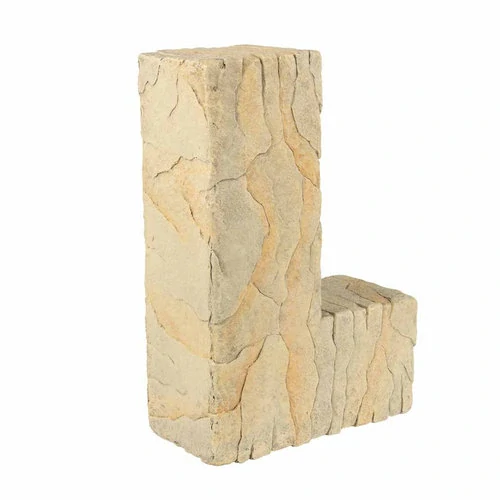 TERRA DELLA Stavebné prvky s pieskovým kamenným vzhľadom do terária 4 Beige 27,5x9x18,5cm