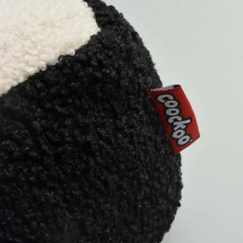 COOCKOO COZY BLOCK Mäkký vankúš pre psov M 90x75x11cm čierny/biely