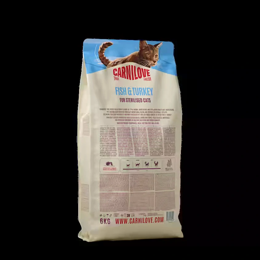 Carnilove True Fresh Cat Fish & Turkey for Sterilised Adult 6 kg