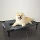 DUVO+ Relaxačné ležadlo pre psov 118x74x19cm sivé