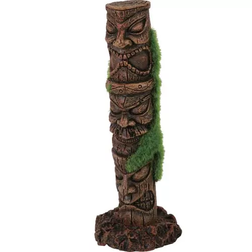 ZOLUX Dekorácia do akvária TOTEM 1 so živými semienkami machu 5,2 x 4,6 x 13,1cm