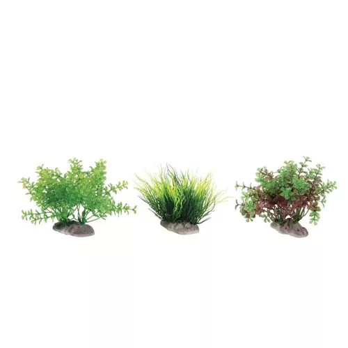 ZOLUX Sada umelých rastlín 6ks Small 18cm typ B