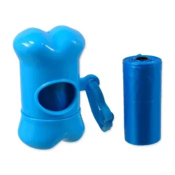 Zásobník DOG FANTASY s 2 rolkami sáčkov mix farieb 1ks