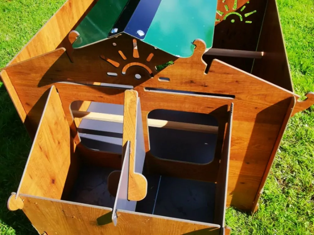 Kurín pre sliepky POLLY CHALET 2XL