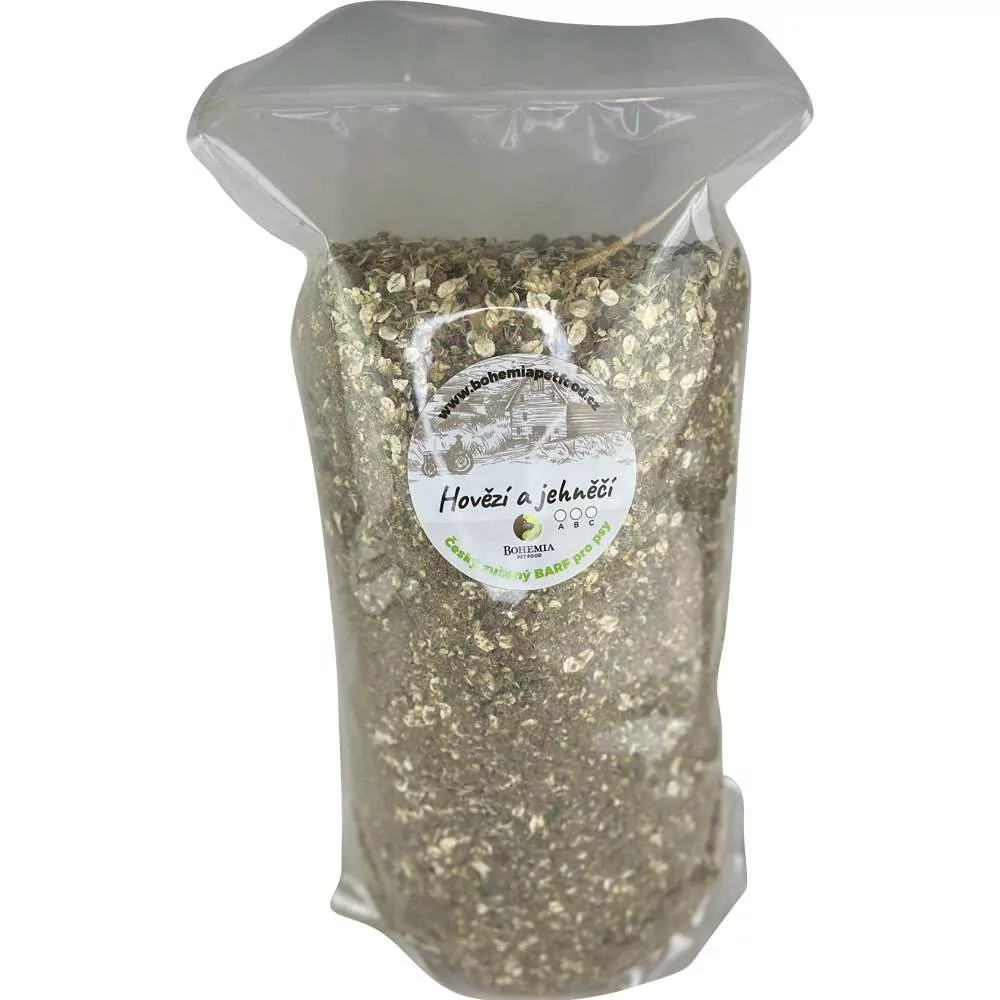 Sušený BARF Hovädzie a Jahňacie A 2x5kg