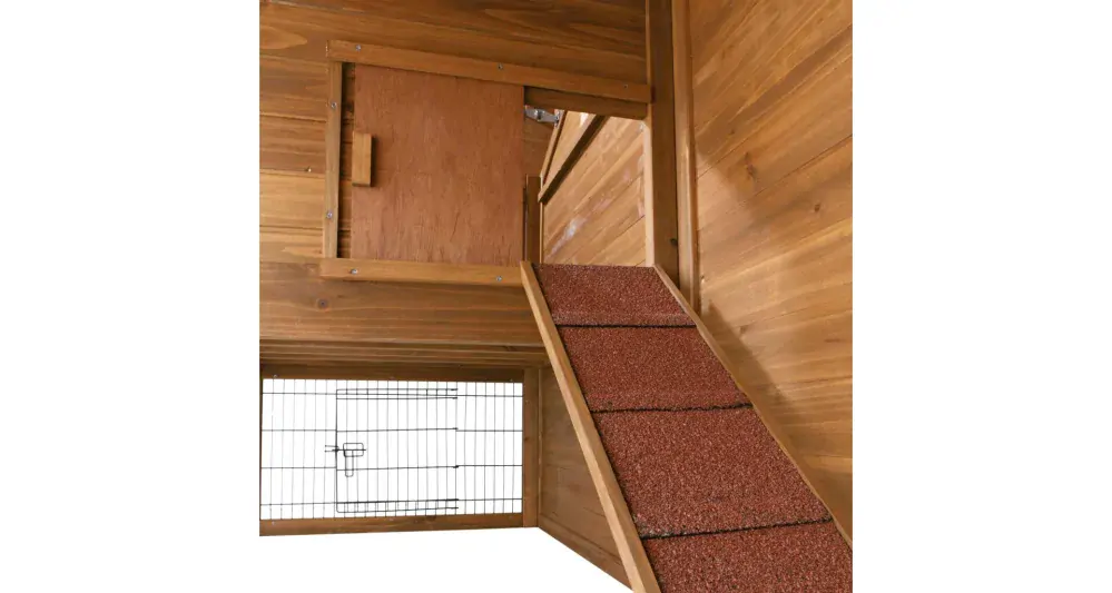 Natura drevený dom s výbehom pre králiky 151x107x80 cm