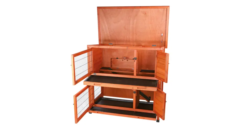 Natura králikáreň pre malé zvieratá, 2 poschodia 116 x 111 x 65 cm