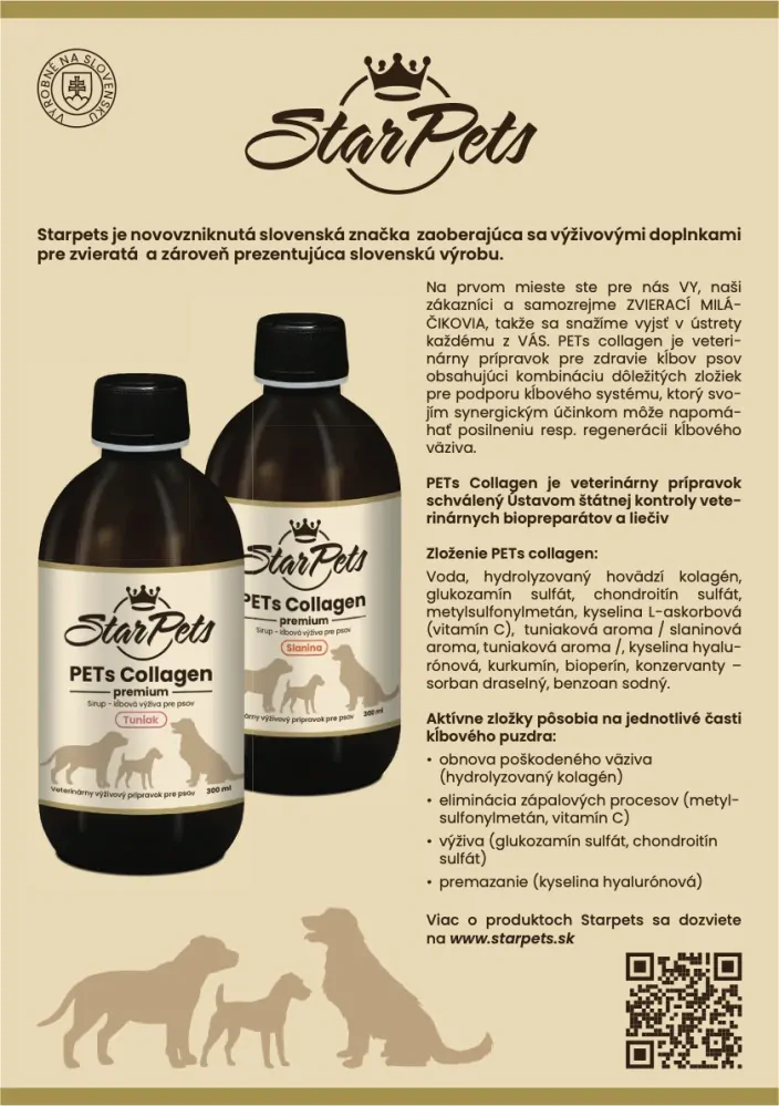 PETs Collagen Premium Tuniak – kĺbová výživa pre psy
