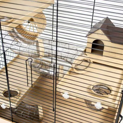COBBYS PET RODDY NATUR PALACE klietka pre škrečky 74x40x76cm