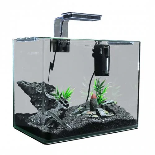 EBI URBYSS Nano akvárium R4 45x30x32cm zaoblenými prednými rohmi z extrémne číreho skla