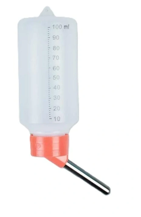 DUVO+ Plastová napájačka pre drobné hlodavce S 100ml rôzne farby