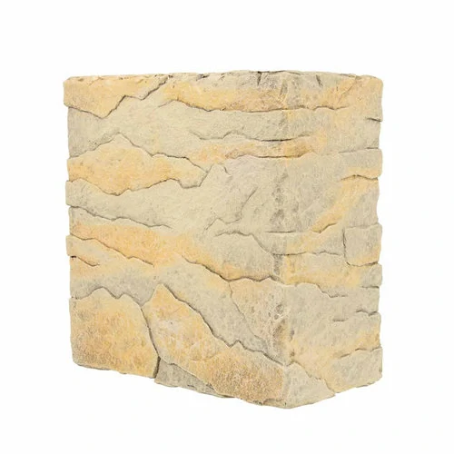 TERRA DELLA Stavebné prvky s pieskovým kamenným vzhľadom do terária 1 Beige 18,5x9x18cm