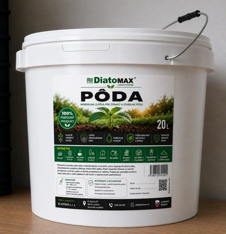 DIATOMAX™ – PÔDA Minerálna zložka pre zdravú a stabilnú pôdu 20L