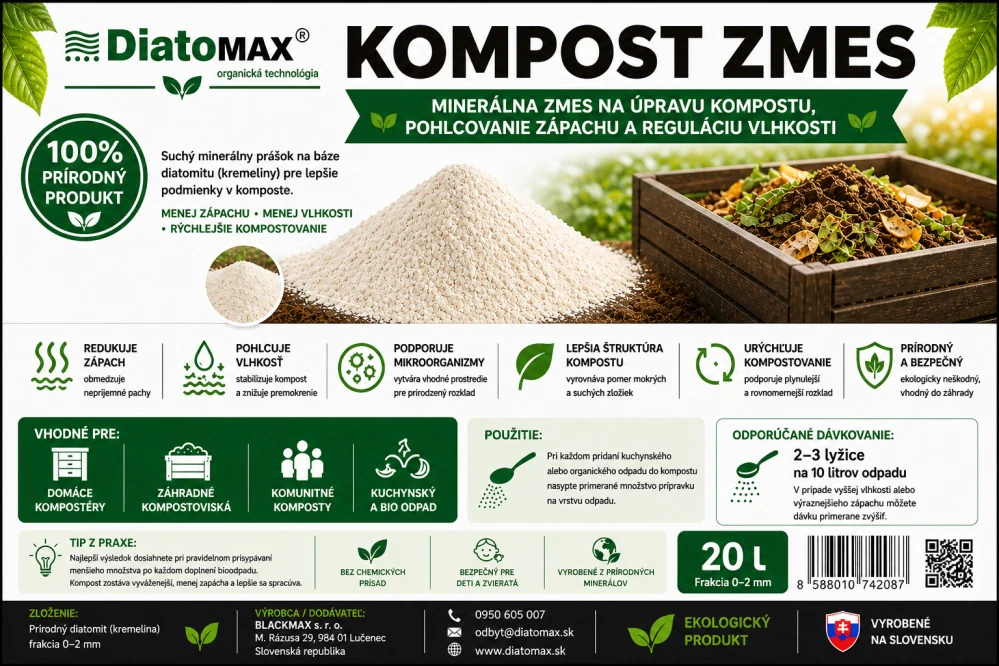 DIATOMAX™  - Kompost zmes 20L